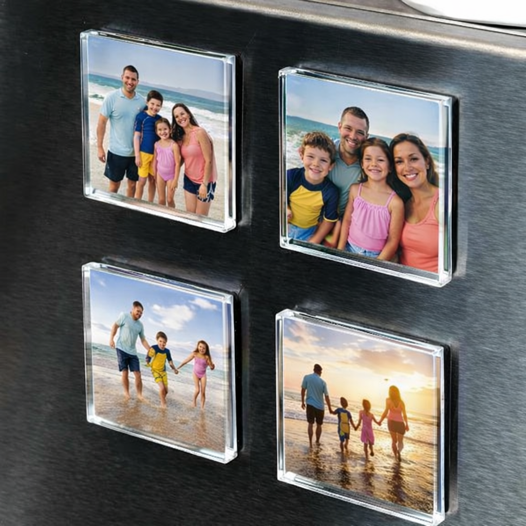 ACRYLIC PHOTO MAGNETS